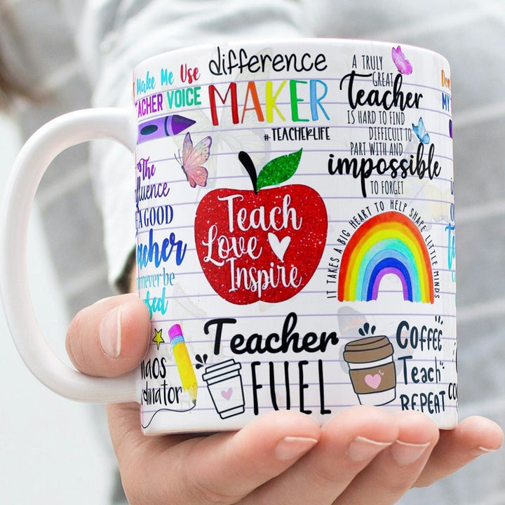📚 Teacher Fuel Mug Collection