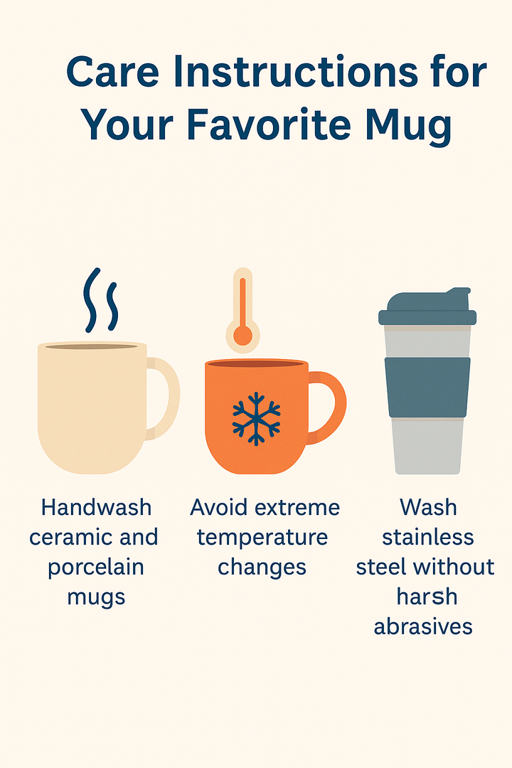 Care Instructions for Your Favorite Mug