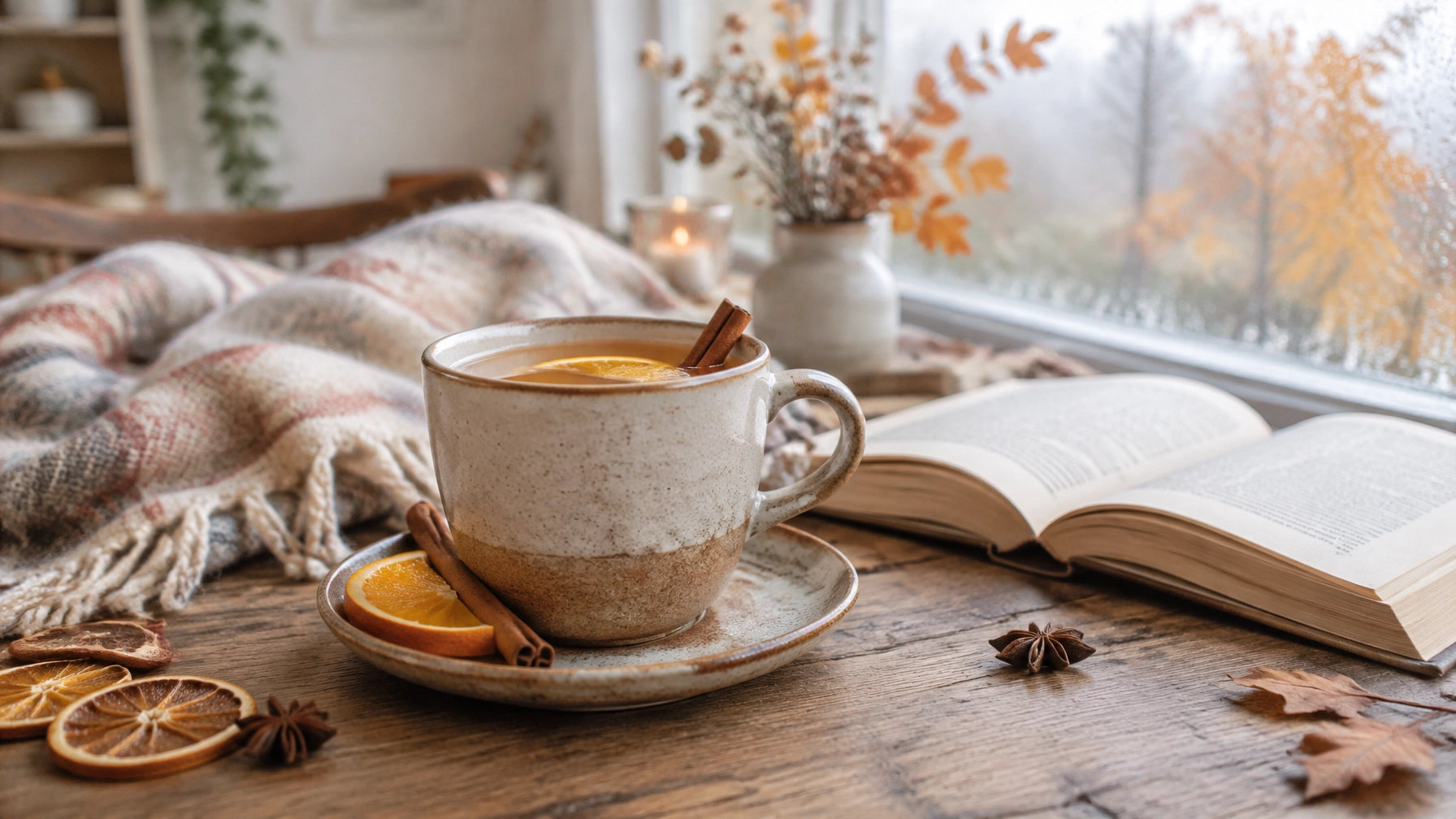 The Morning Ritual (Cozy Season Edition): Spiced Cider, Warm Chai & a Mug Worth Waking Up For