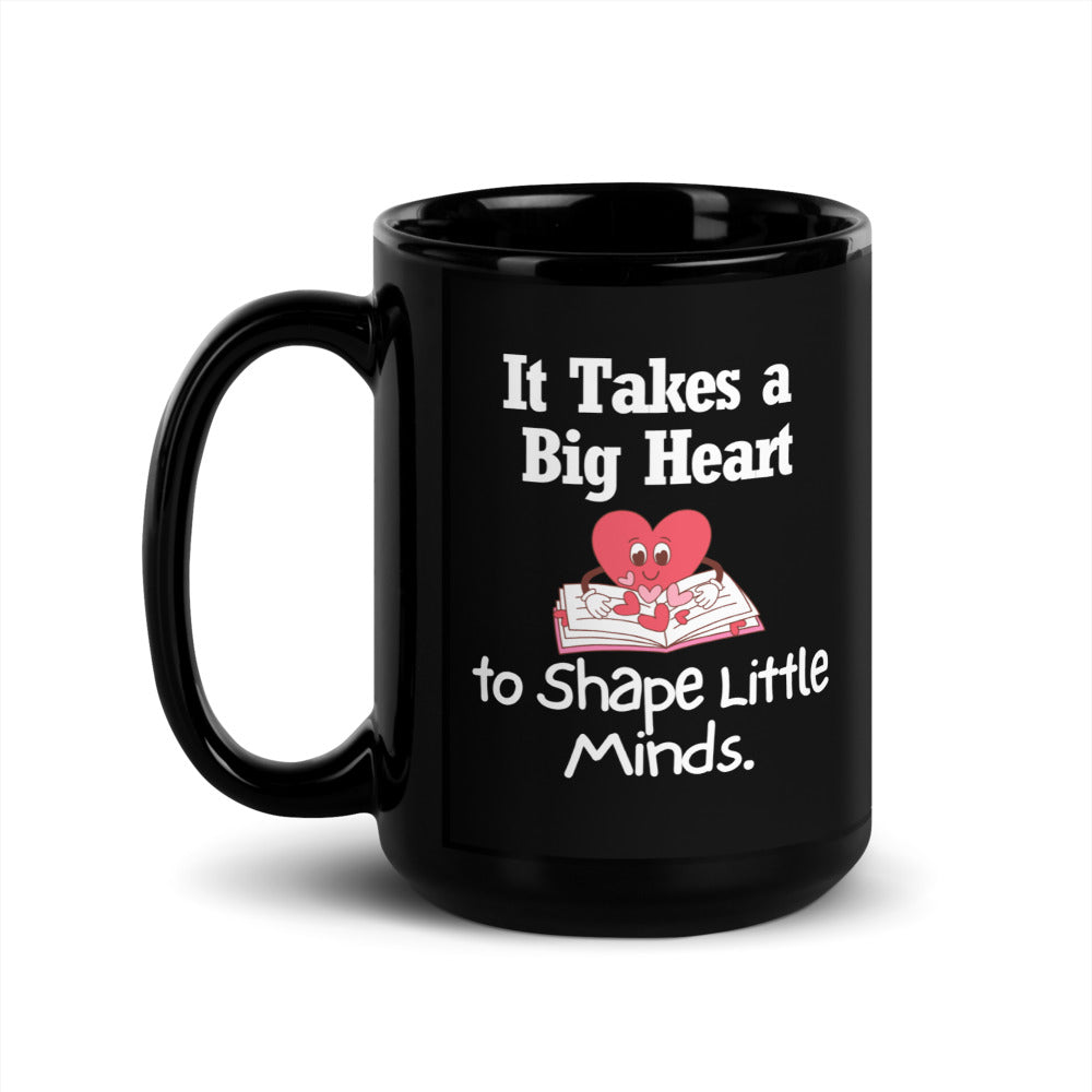 Big Heart Teacher Mug – Thoughtful Gift for Educators & Mentors